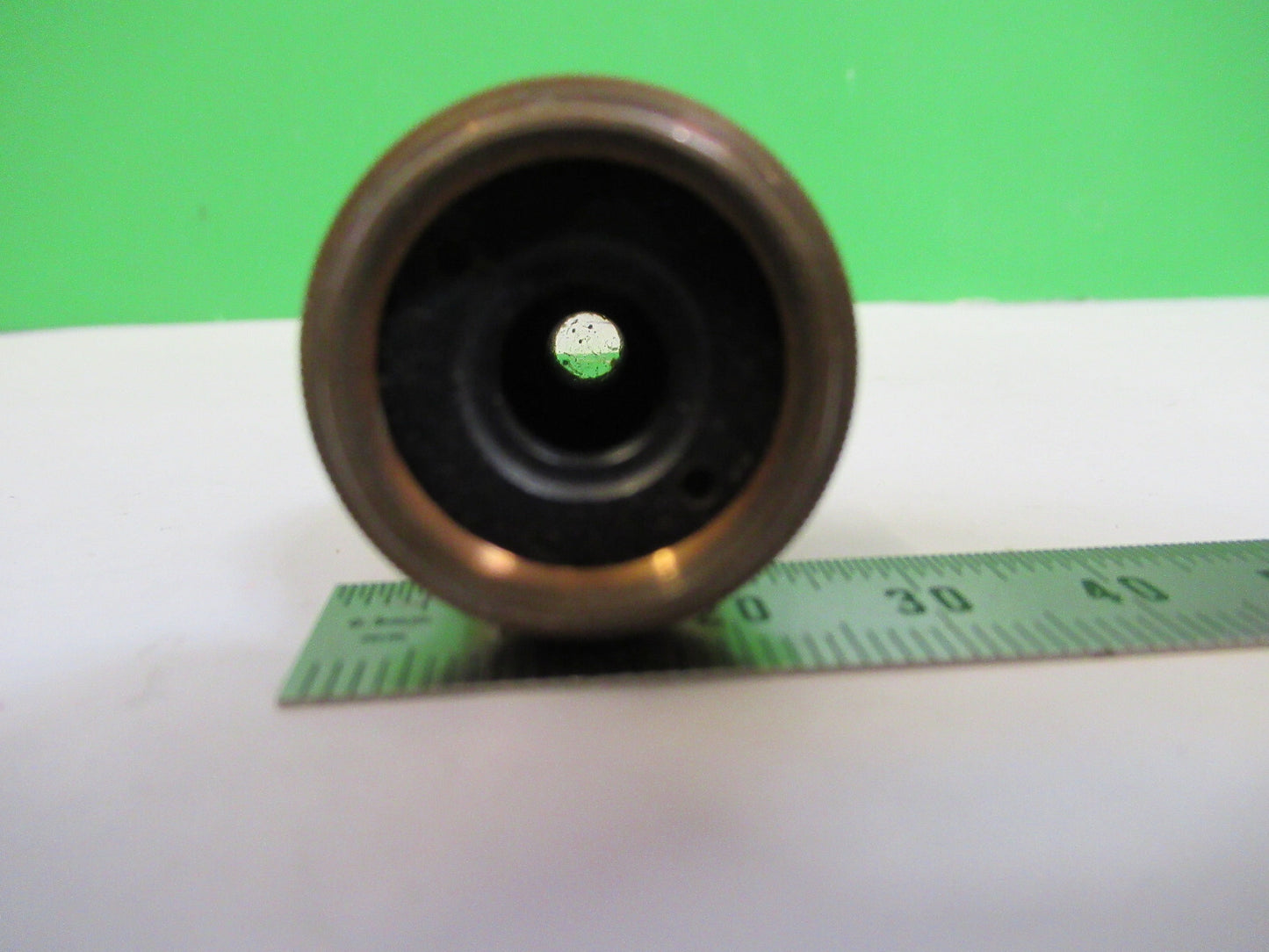 for parts ANTIQUE BAUSCH LOMB MICROSCOPE OBJECTIVE OPTICS as pictured X7-A-20