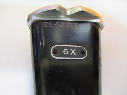 AMERICAN OPTICS AO OBJECTIVE 6X STEREO MICROSCOPE PART AS PICTURED &Y3-A-09