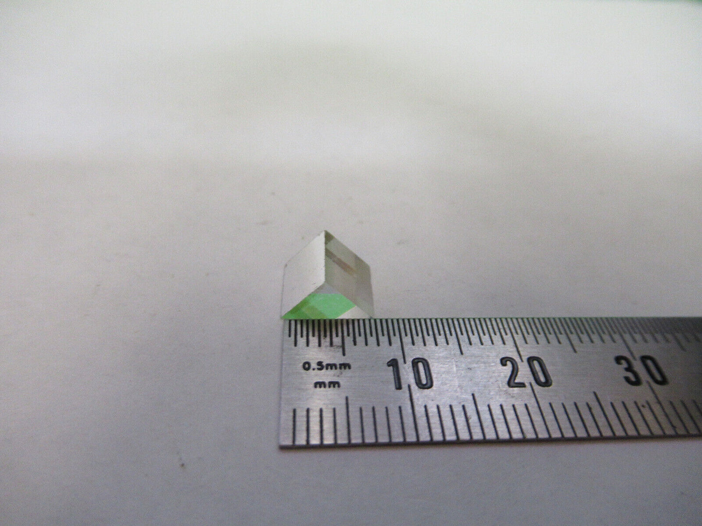 OPTICAL BK7 GLASS PRISM + MIRROR SURFACE LASER OPTICS AS PICTURED X7-A-15