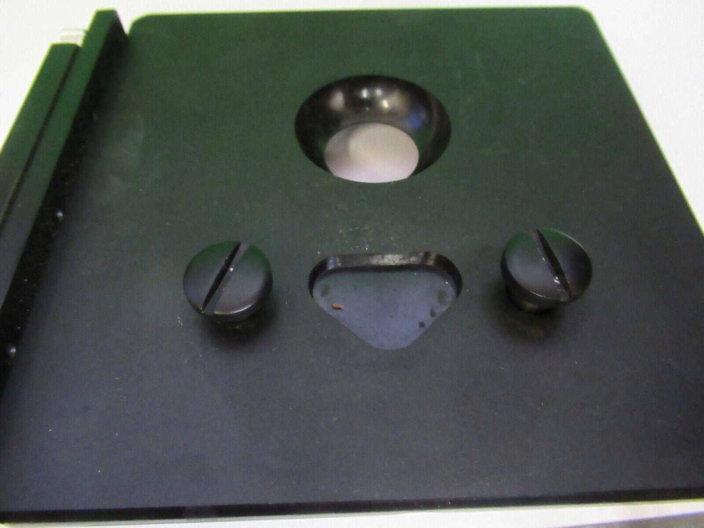 AO SPENCER XY STAGE CLIPS TABLE MICROSCOPE PART AS PICTURED X9-B-80
