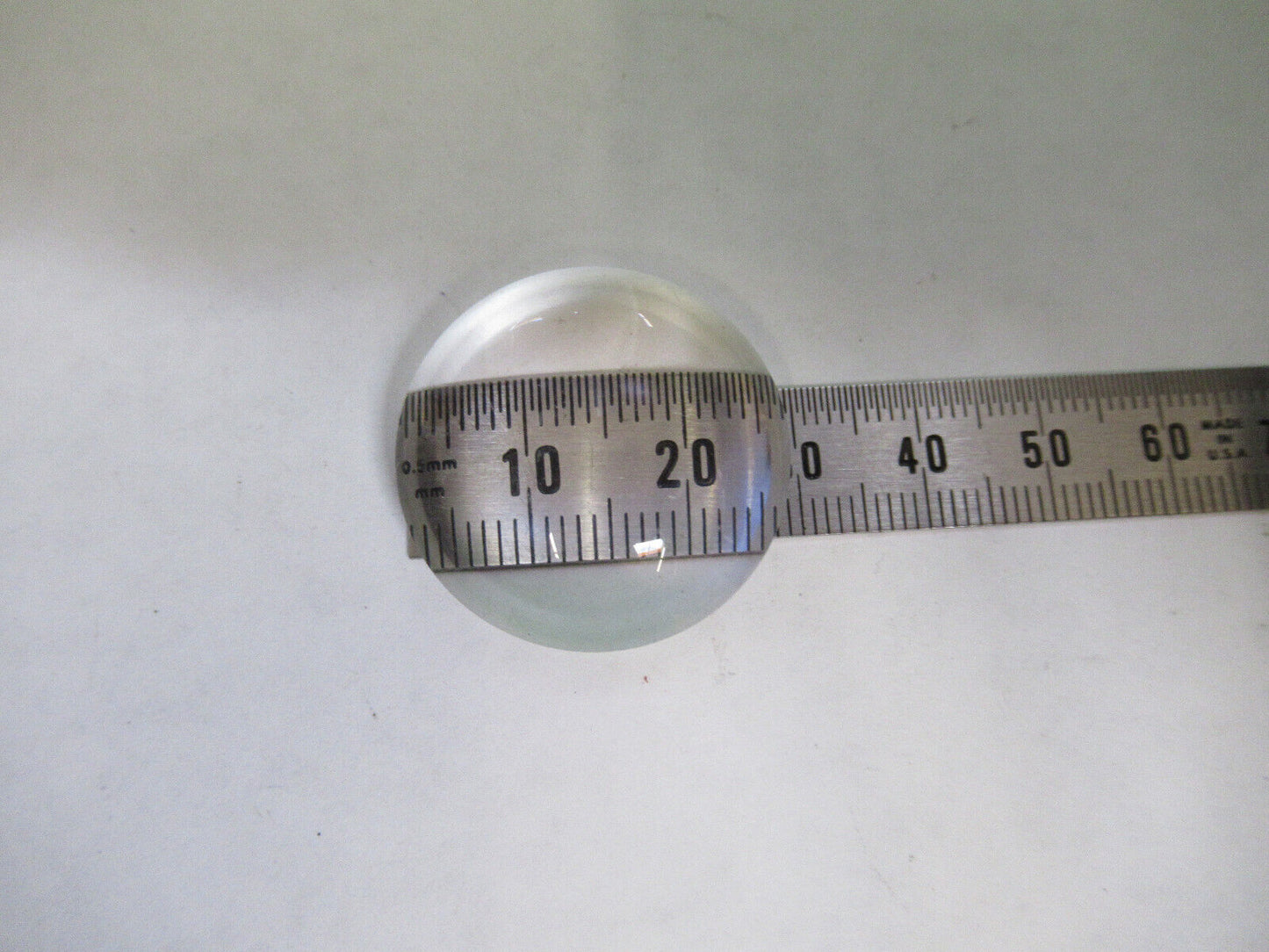 OPTICAL BI CONVEX LENS LASER OPTICS AS PICTURED X7-A-12