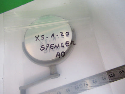 STEREO AO AMERICAN OPTICS SPENCER MIRROR MICROSCOPE PART AS PICTURED X5-A-20