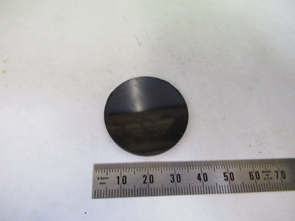 OPTICAL very dark red glass FILTER OPTICS  AS PICTURED X9-B-81