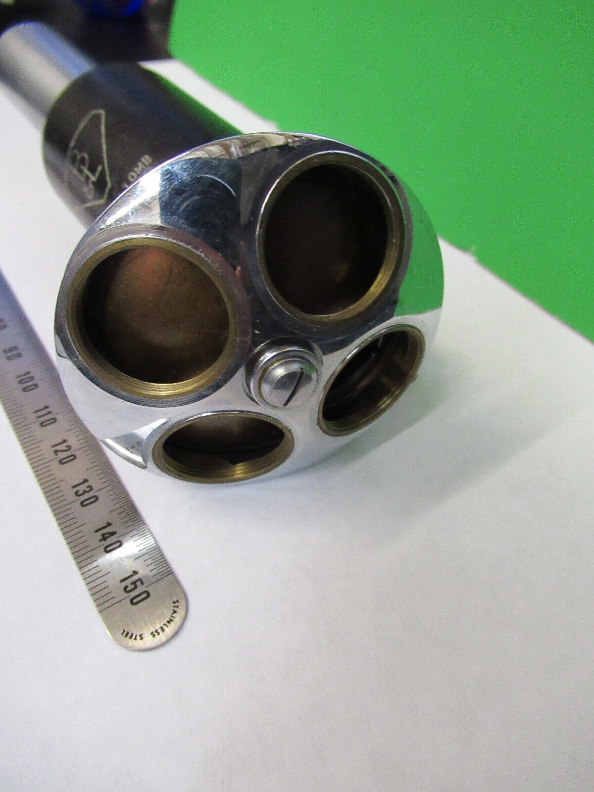 BAUSCH LOMB TUBUS + NOSEPIECE OIC MICROSCOPE PART AS PICTURED G8-A-31