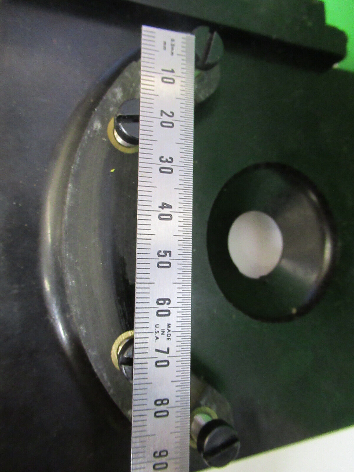 For parts BAUSCH LOMB XY STAGE TABLE ANTIQUE MICROSCOPE PART AS PICTURED X5-A-13