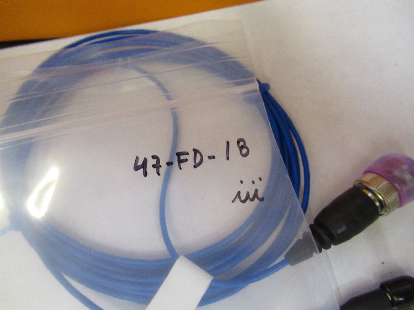 PCB PIEZOTRONICS CABLE 003C10 for ACCELEROMETER SENSOR AS PICTURED 47-FD-18