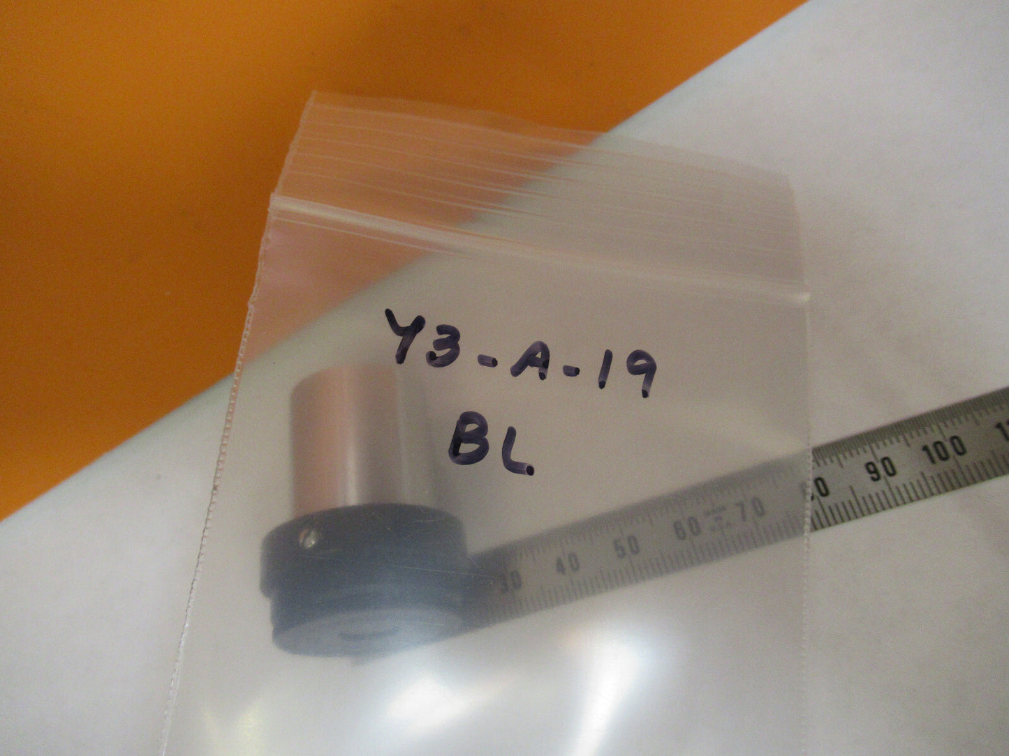 BAUSCH LOMB MICROMETER 7.5X OCULAR EYEPIECE MICROSCOPE PART AS PIC y3-a-19