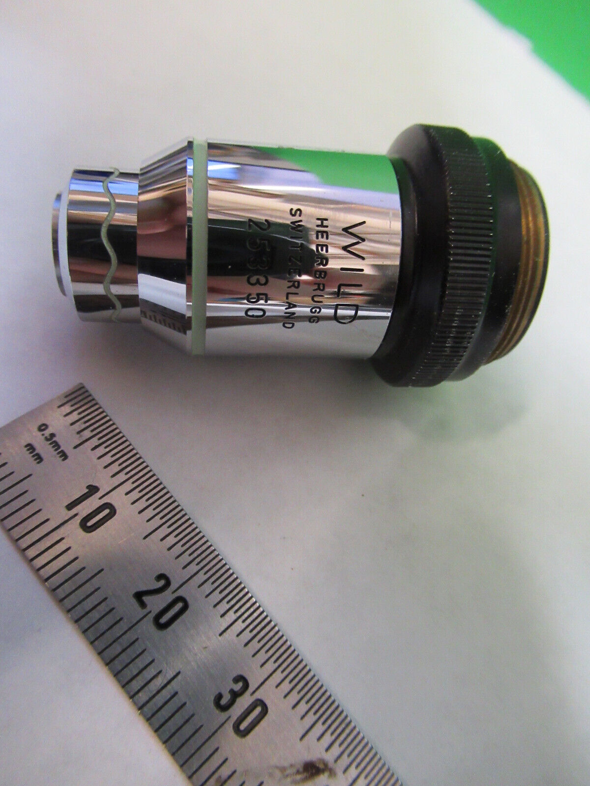 WILD HEERBRUGG SWISS OBJECTIVE 40X Ph PHASE MICROSCOPE PART AS PICTURED G8-A-81