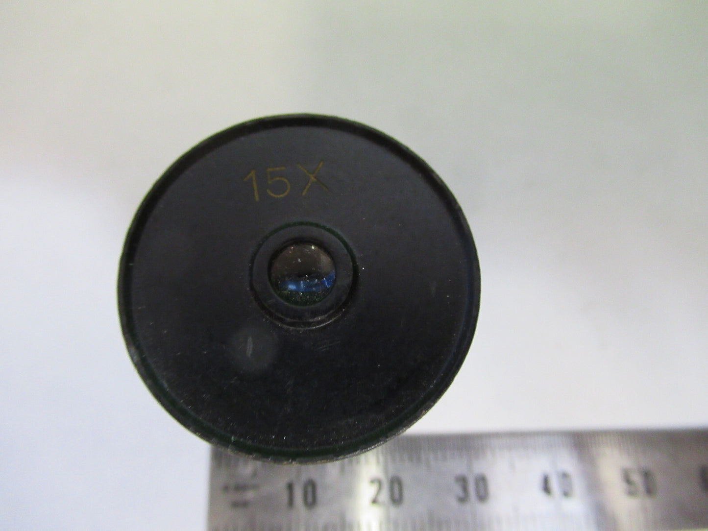 JAPAN 15X EYEPIECE LENS OCULAR MICROSCOPE PART as pictured X7-A-23