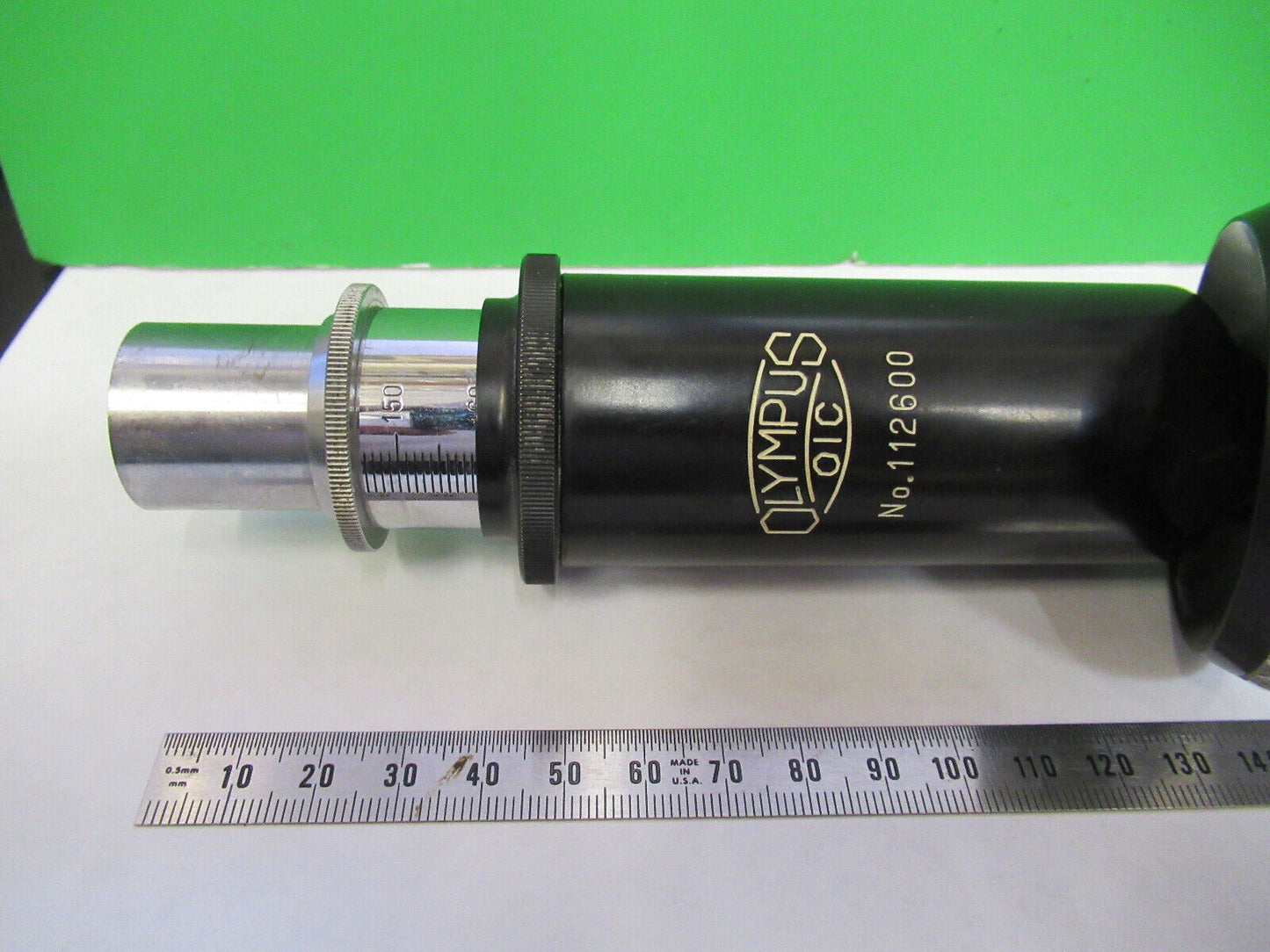 OLYMPUS JAPAN TUBUS + NOSEPIECE OIC MICROSCOPE PART AS PICTURED G8-A-30