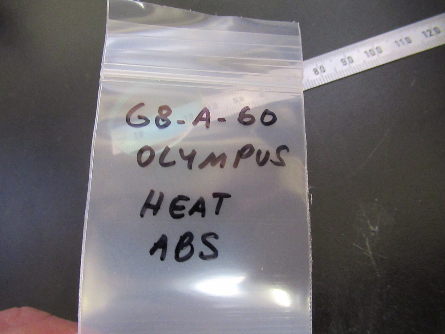 OLYMPUS JAPAN HEAT ABSORBER FILTER LENS MICROSCOPE PART AS PICTURED G8-A-60