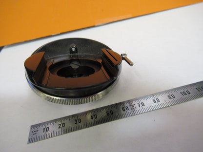 WILD HEERBRUGG SWISS M20 NOSEPIECE QUAD MICROSCOPE PART AS PICTURED Y3-A-06