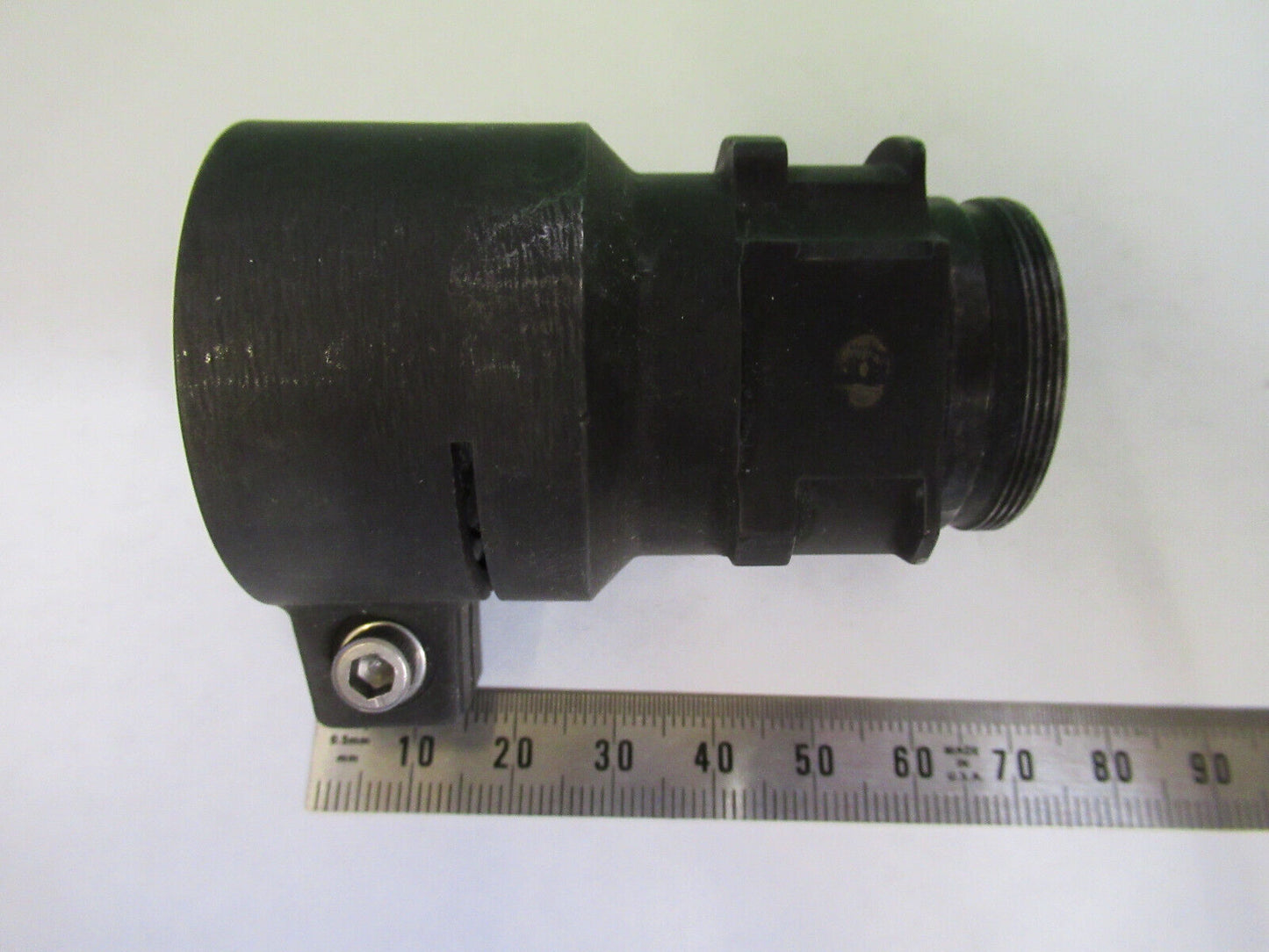 OPTICAL MIL SPEC HEAVY LENS ASSEMBLY LASER OPTICS AS PICTURED X7-A-62