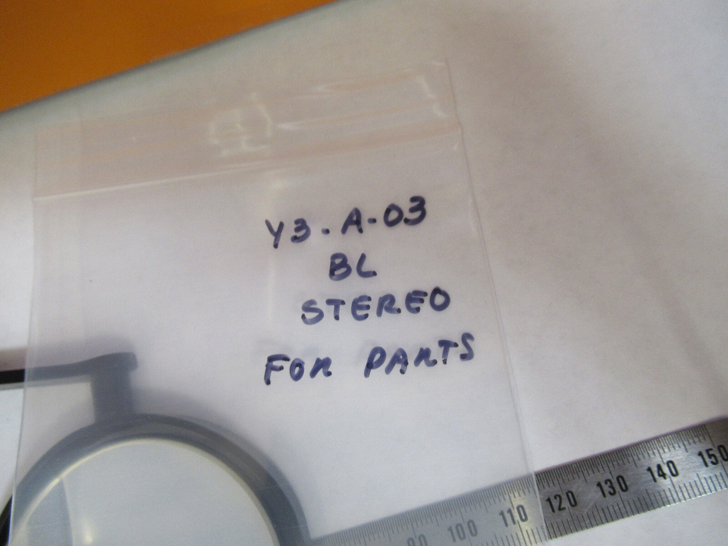 ANTIQUE BAUSCH LOMB MIRROR OPTICS STEREO MICROSCOPE PART AS PICTURED &Y3-A-03