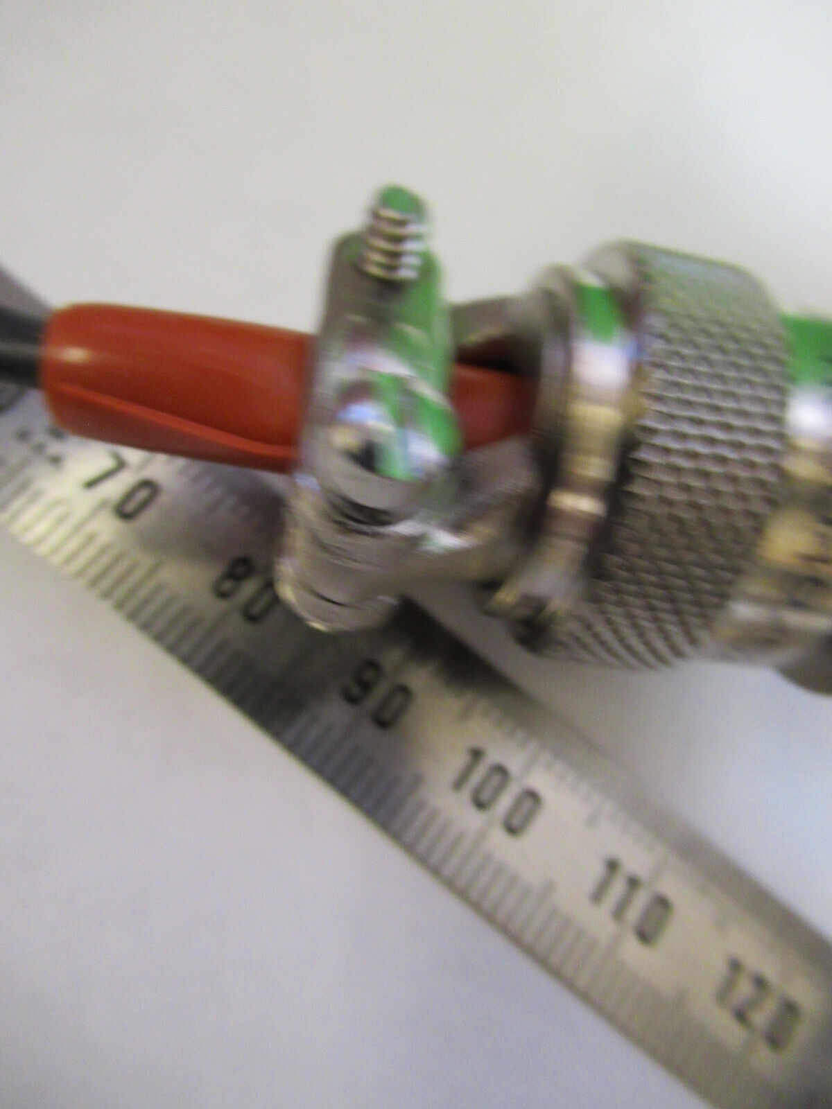 AMPHENOL CONNECTOR MS3456L10SL-4S DUAL PIN ACCELEROMETER AEROSPACE ITEM X7-A-34