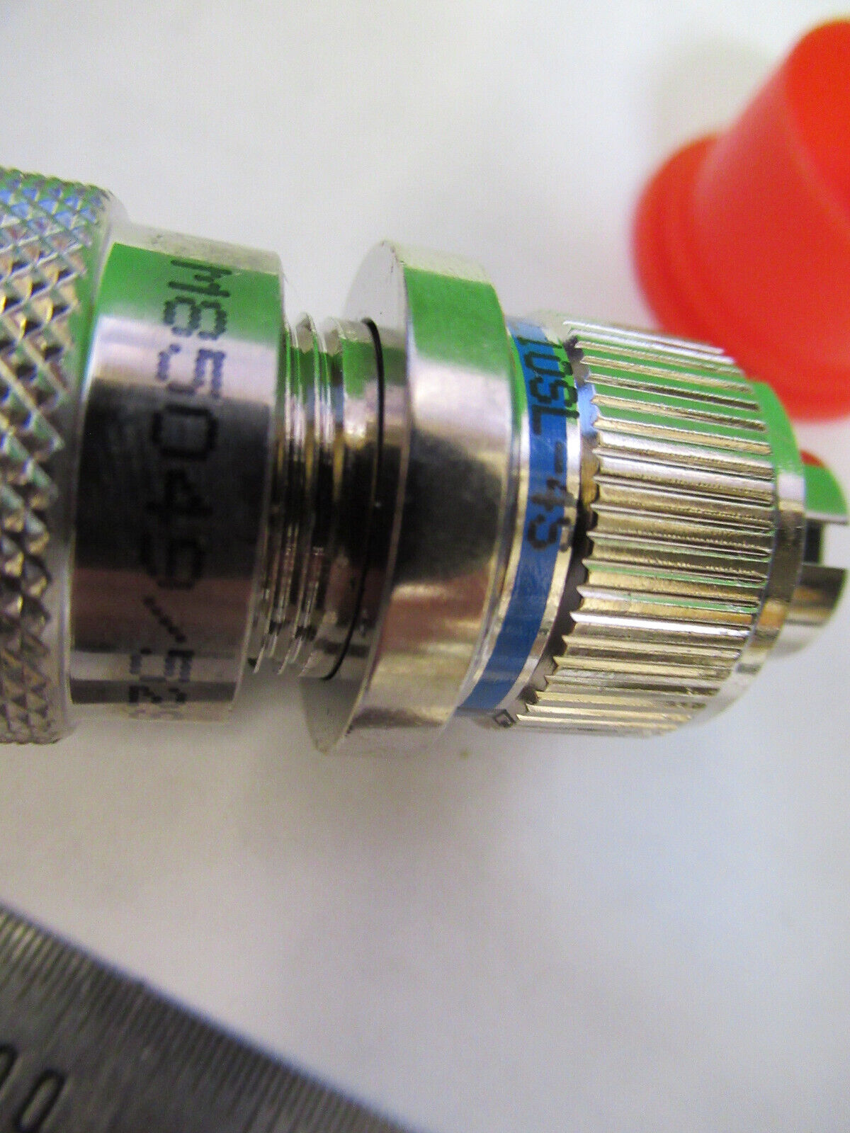 AMPHENOL CONNECTOR MS3456L10SL-4S DUAL PIN ACCELEROMETER AEROSPACE ITEM X7-A-34