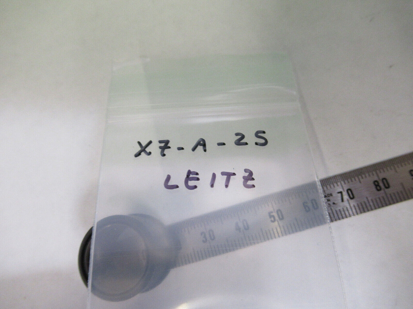 LEITZ WEZTLAR GERMANY LENS MICROSCOPE PART OPTICS AS PICTURED X7-A-25