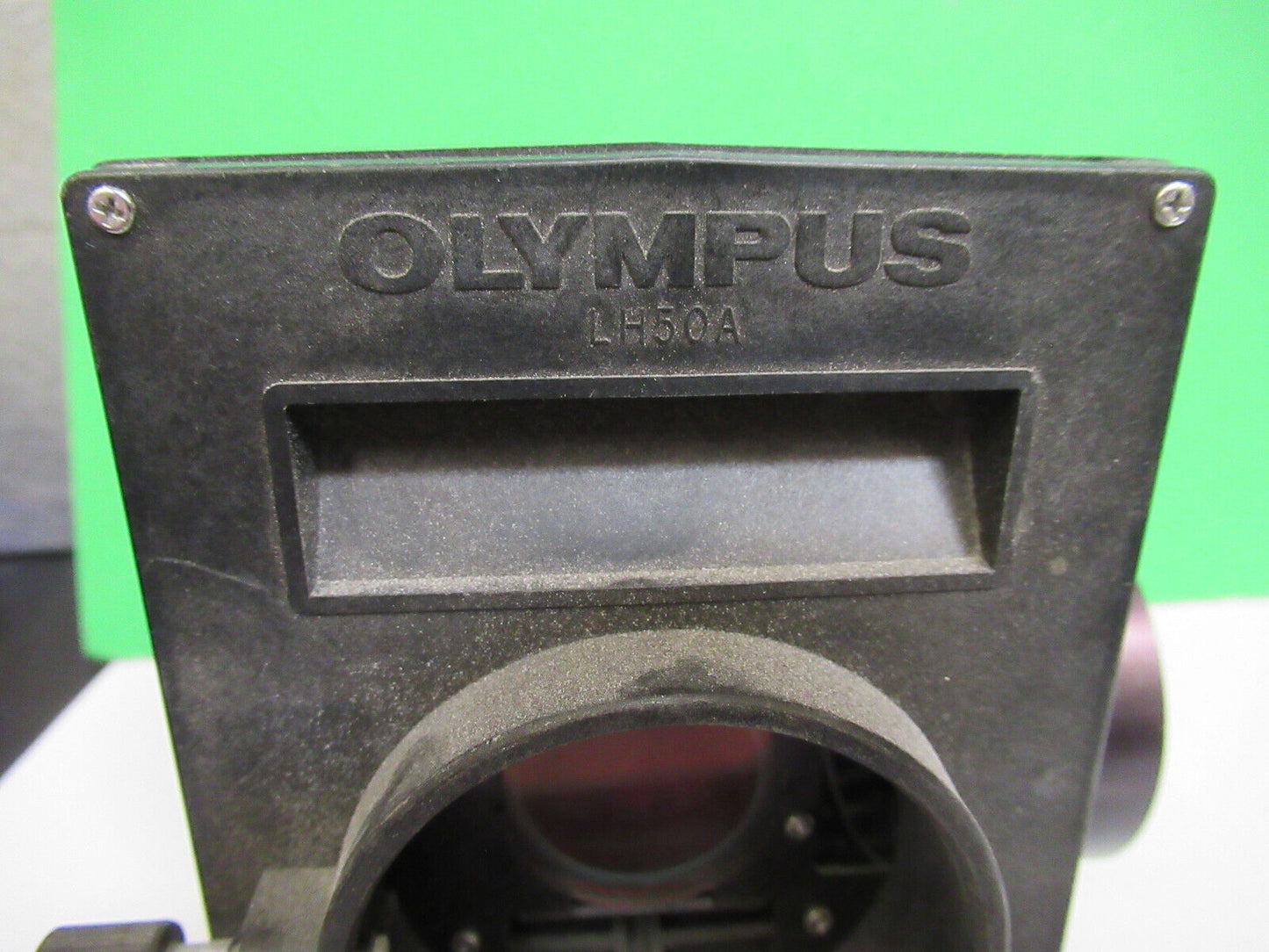OLYMPUS Japan empty lamp housing MICROSCOPE PART AS PICTURED G8-A-50