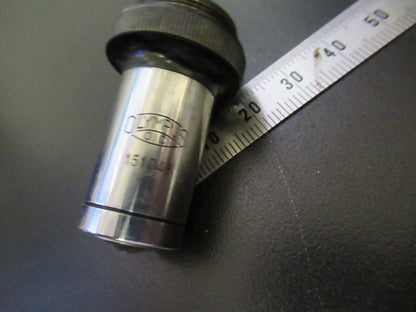 OLYMPUS JAPAN OBJECTIVE C 100X LENS MICROSCOPE PART AS PICTURED G8-A-59