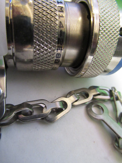 AMPHENOL CONNECTOR JMS3476L14-19P AEROSPACE ITEM  AS PICTURED  X7-A-33