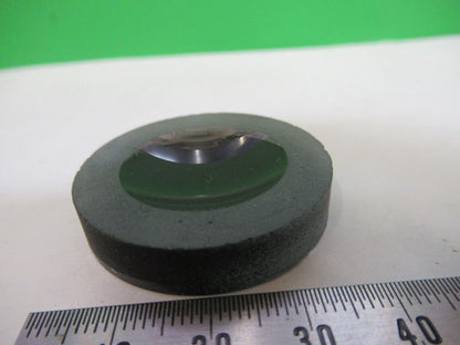 OPTICAL RARE GLASS DARK PREFORM CONCAVE PLANO LASER OPTICS AS PICTURED X7-A-30