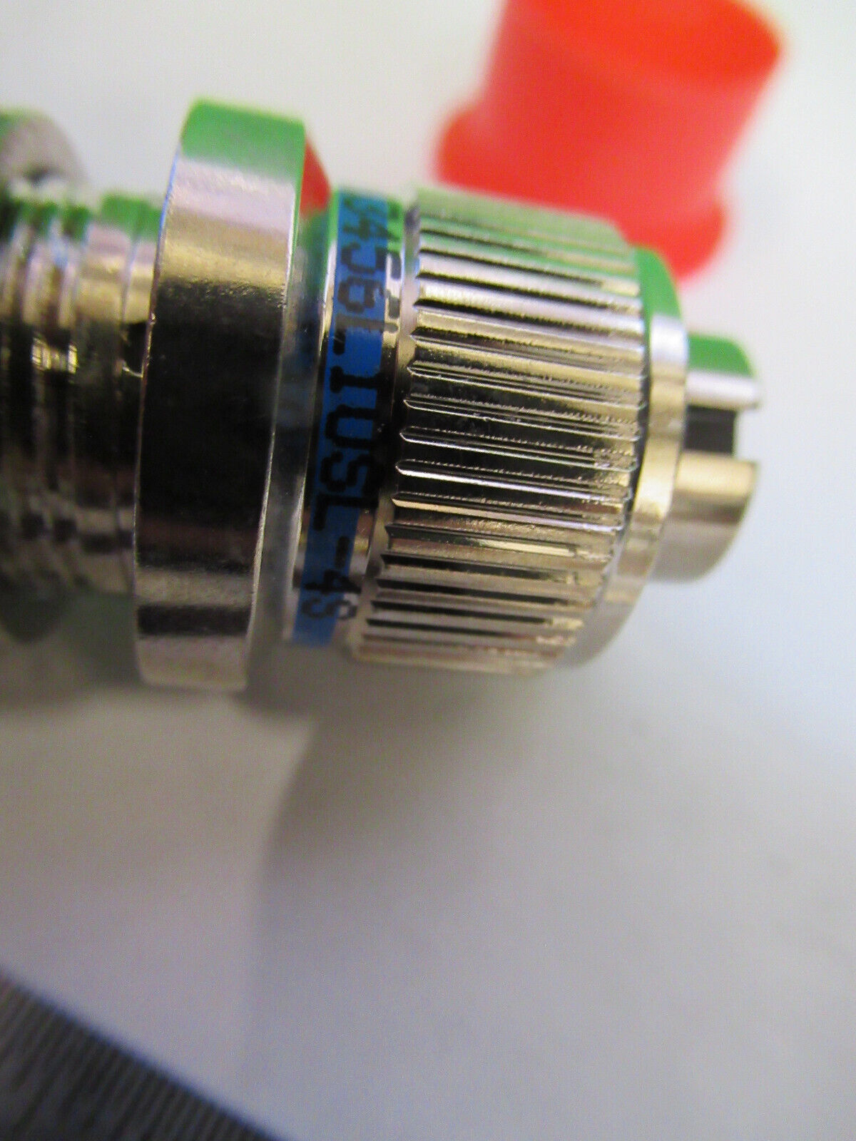 AMPHENOL CONNECTOR MS3456L10SL-4S DUAL PIN ACCELEROMETER AEROSPACE ITEM X7-A-34