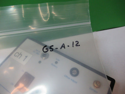 KISTLER K-BEAM POWER SUPPLY 5210 for ACCELEROMETER AS PICTURED G5-A-12