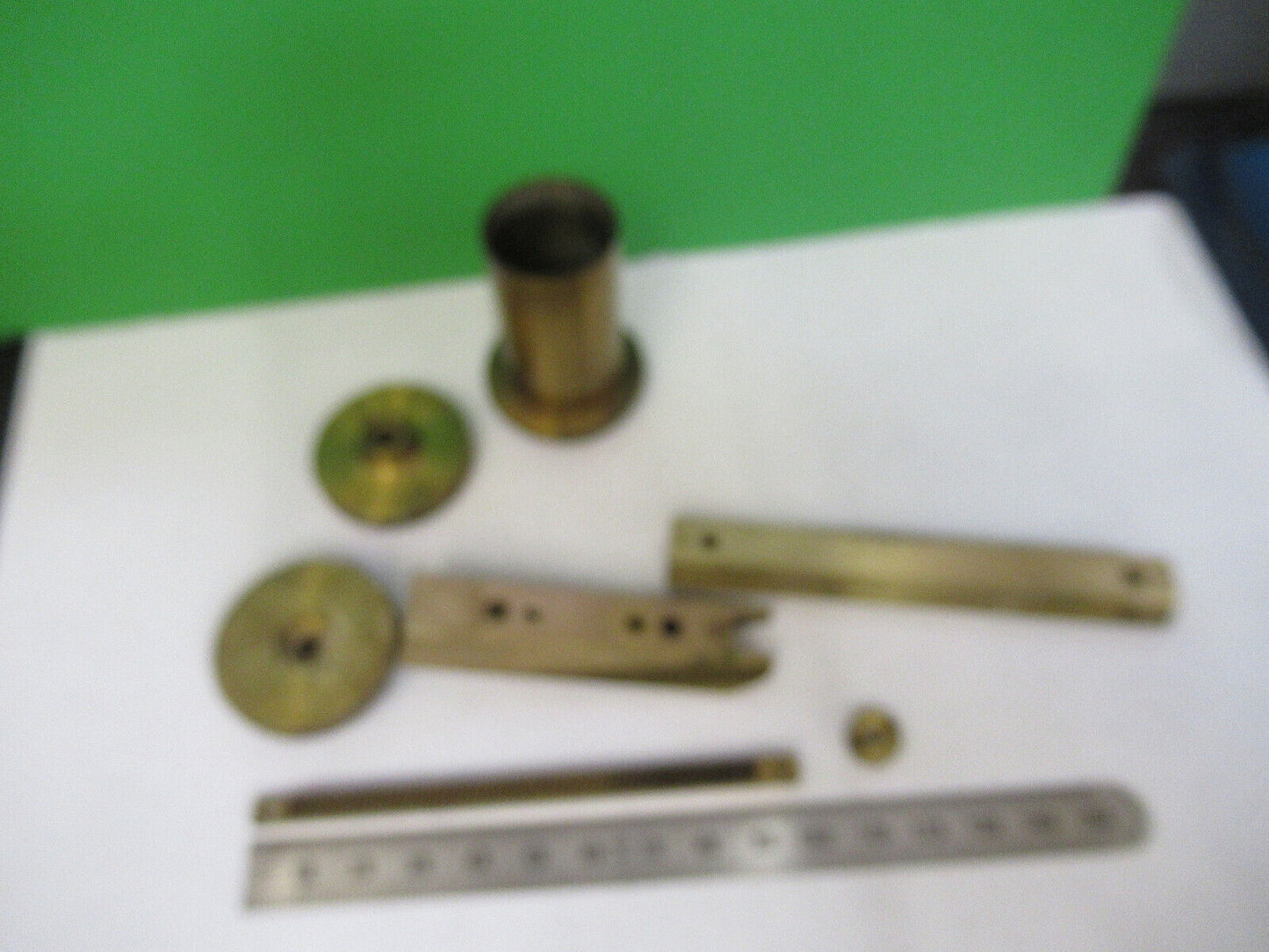 CARL ZEISS GERMANY ANTIQUE BRASS PARTS MICROSCOPE PART AS PICTURED X9-B-99
