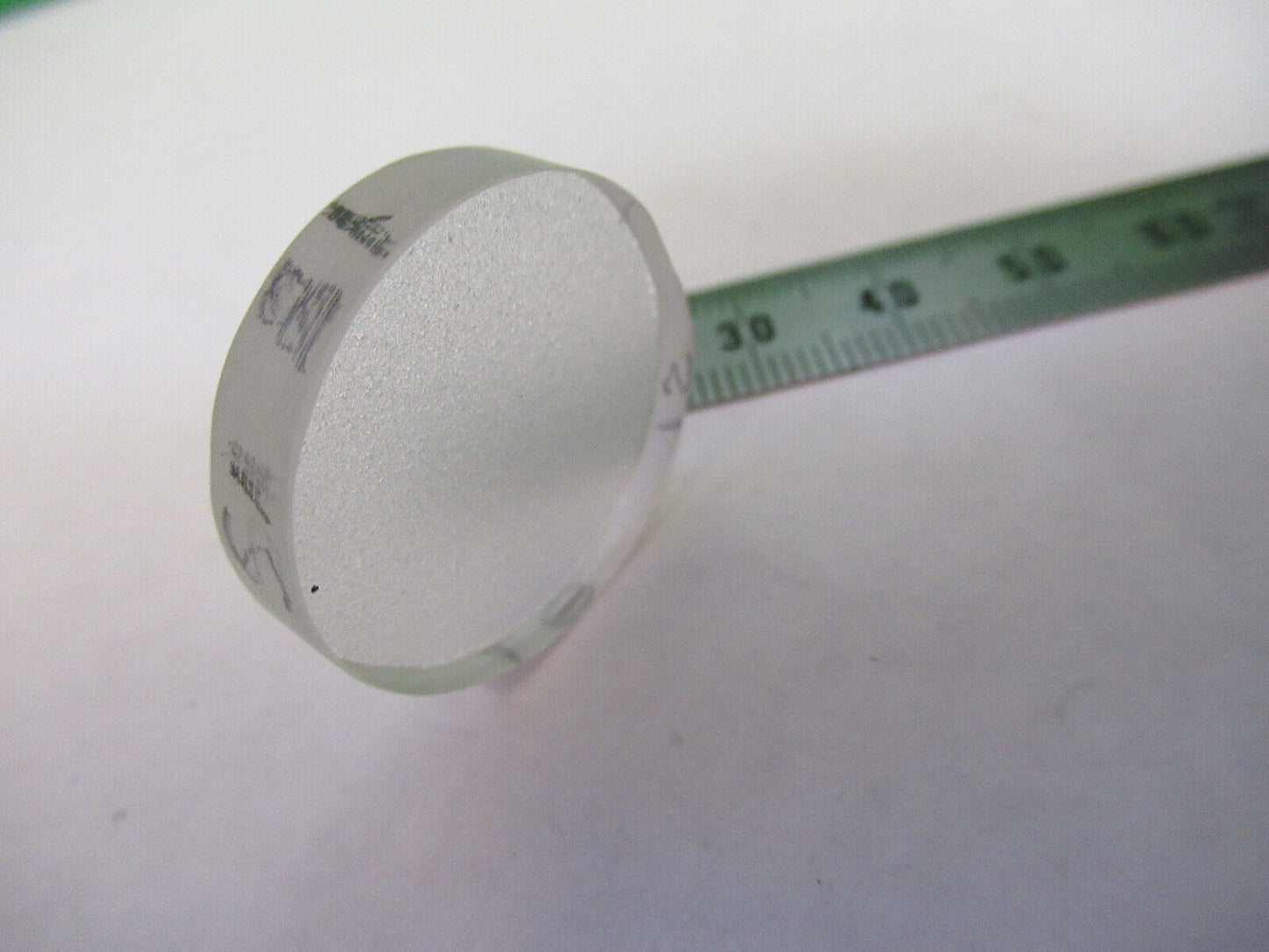 OPTICAL FILTER DIFFUSER FROSTED AND POLISHED SIDES OPTICS AS PICTURED X7-A-56