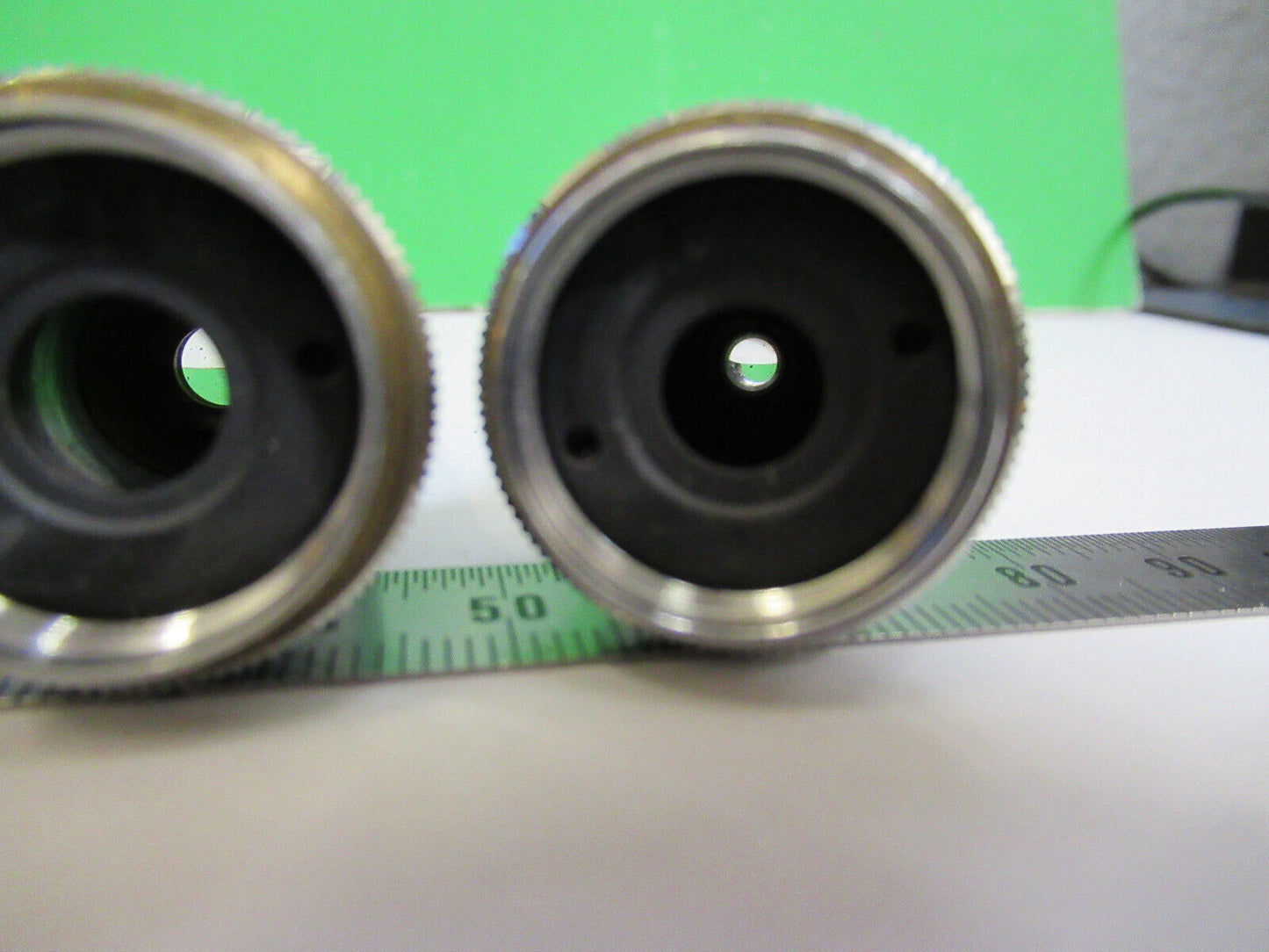 BAUSCH LOMB OBJECTIVE  LOT 10X 43X 97X MICROSCOPE PART AS PICTURED G8-A-41