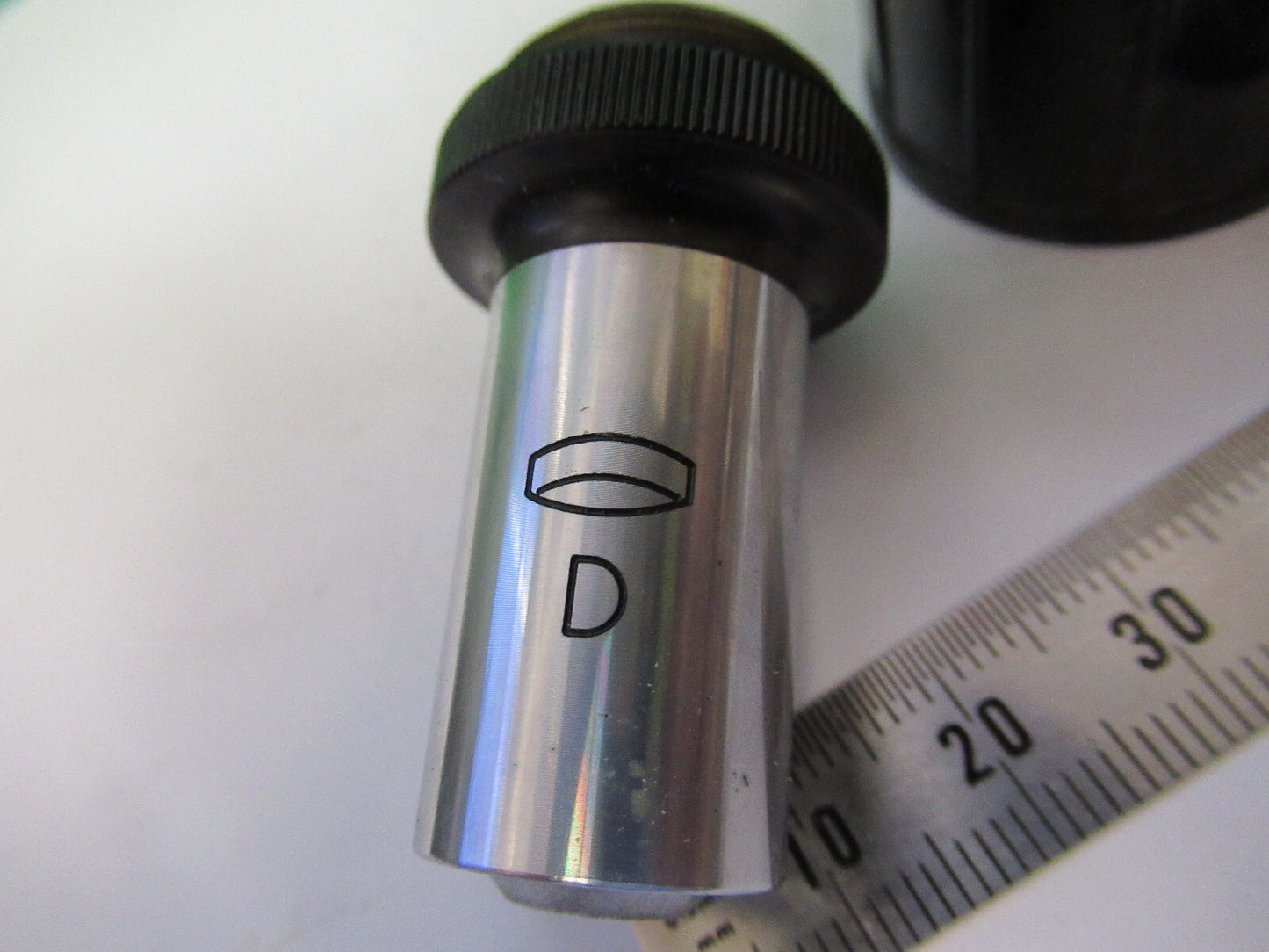 JAPAN OBJECTIVE 40X LENS OPTICS MICROSCOPE PART AS PICTURED X5-A-26