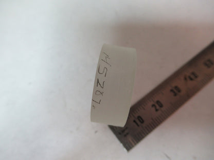 OPTICAL COATED FLAT OPTICS LENS 1" DIAMETER AS PICTURED X2-A-89