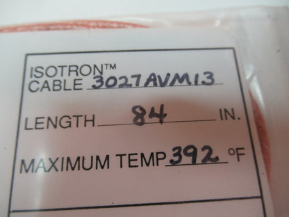 MEGGITT ENDEVCO CABLE 3027AVM13 1/4-28 for 4-pin TRIAXIAL ACCELEROMETER &17-B-55