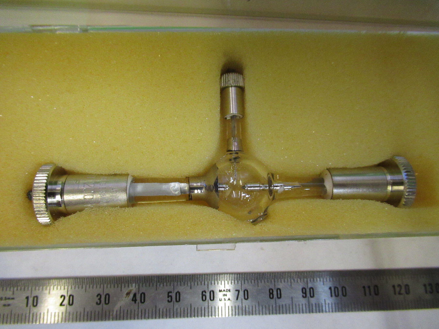 OSRAM HBO 200  HIGH PRESSURE LAMP MICROSCOPE PART AS PICTURED G8-A-53B