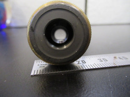 OLYMPUS JAPAN OBJECTIVE 10X LENS MICROSCOPE PART AS PICTURED G8-A-57