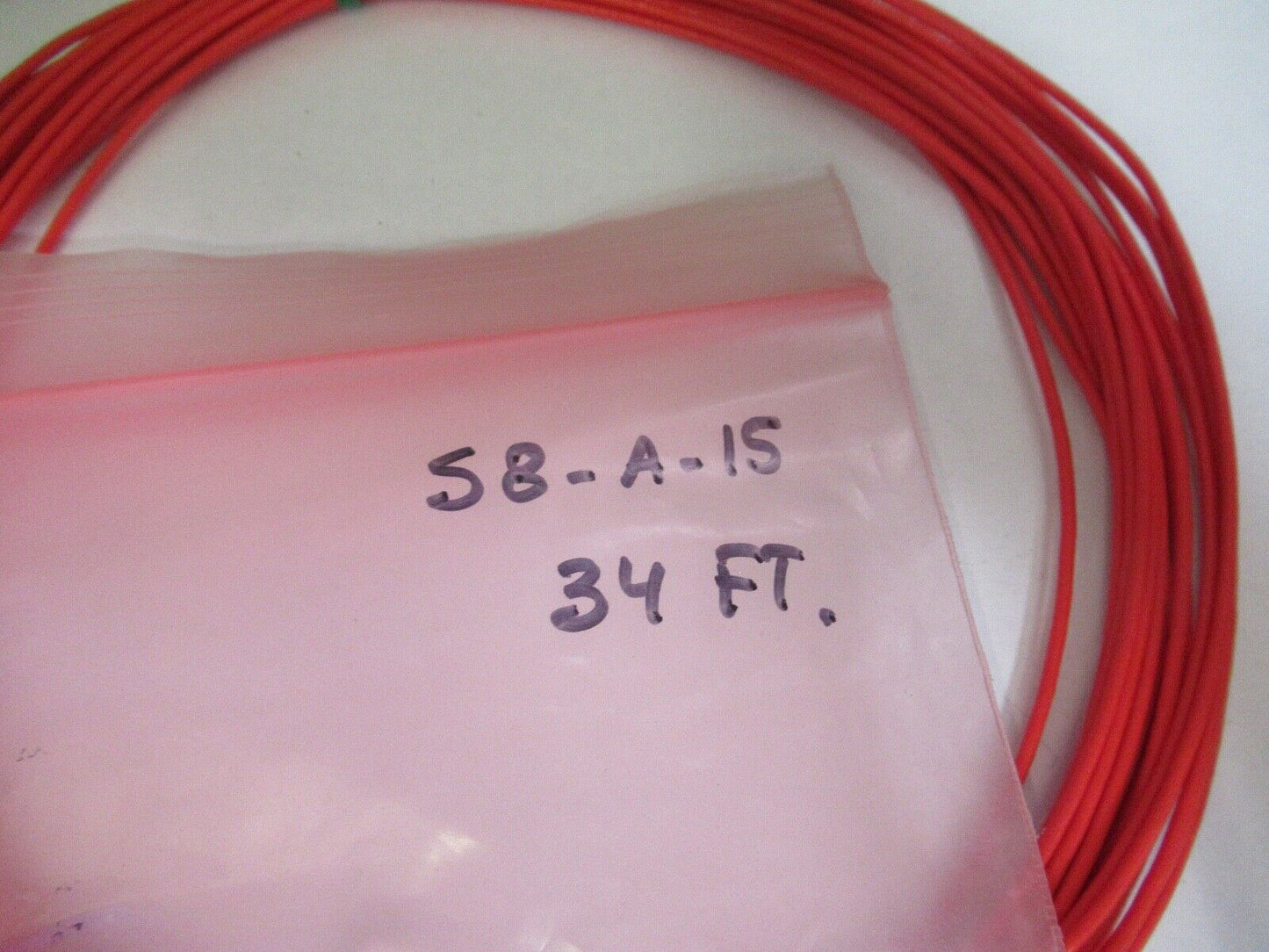 34ft CABLE for ACCELEROMETER SENSOR LOW NOISE BNC TO BNC AS PICTURED S8-A-15