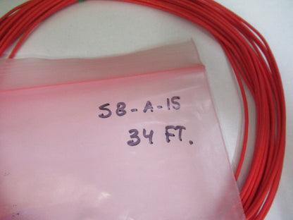 34ft CABLE for ACCELEROMETER SENSOR LOW NOISE BNC TO BNC AS PICTURED S8-A-15