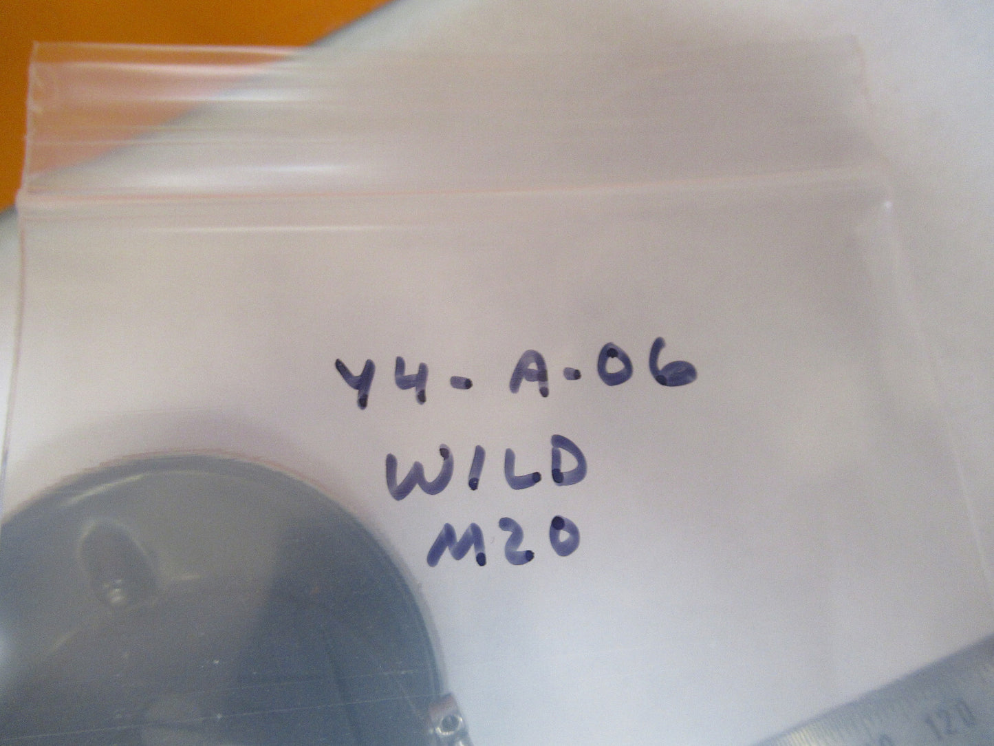 WILD HEERBRUGG SWISS M20 NOSEPIECE QUAD MICROSCOPE PART AS PICTURED Y3-A-06