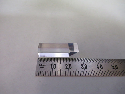 OPTICAL BK7 GLASS PRISM + MIRROR SURFACE LASER OPTICS AS PICTURED X7-A-14