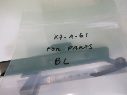 ANTIQUE BAUSCH LOMB FOR PARTS STAGE CLIPS MICROSCOPE PART AS PICTURED X7-A-61