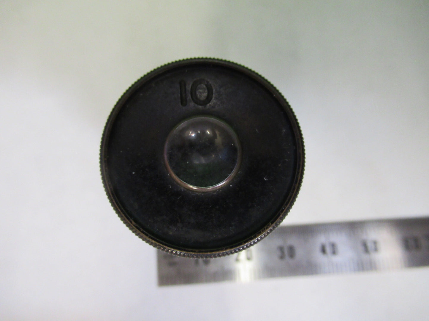 ANTIQUE 10X BAUSCH LOMB EYEPIECE LENS OCULAR MICROSCOPE PART as pictured X7-A-65