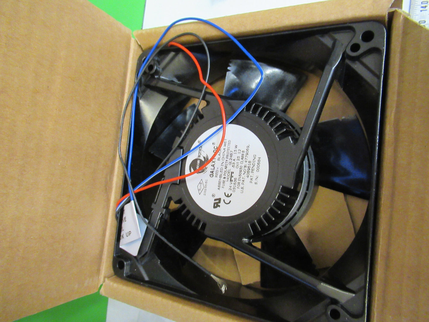 COMAIR ROTRON 24V FAN GL2487 5"X5" INDUSTRIAL COOLING AS PICTURED X7-A-47