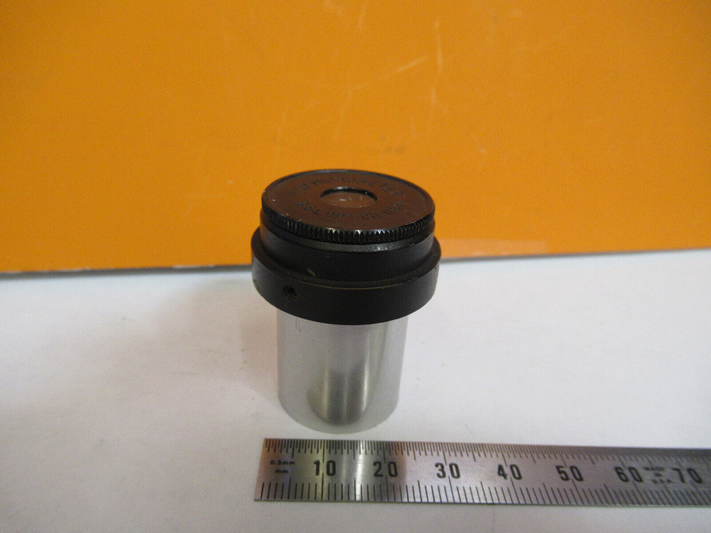 BAUSCH LOMB MICROMETER 7.5X OCULAR EYEPIECE MICROSCOPE PART AS PIC y3-a-19