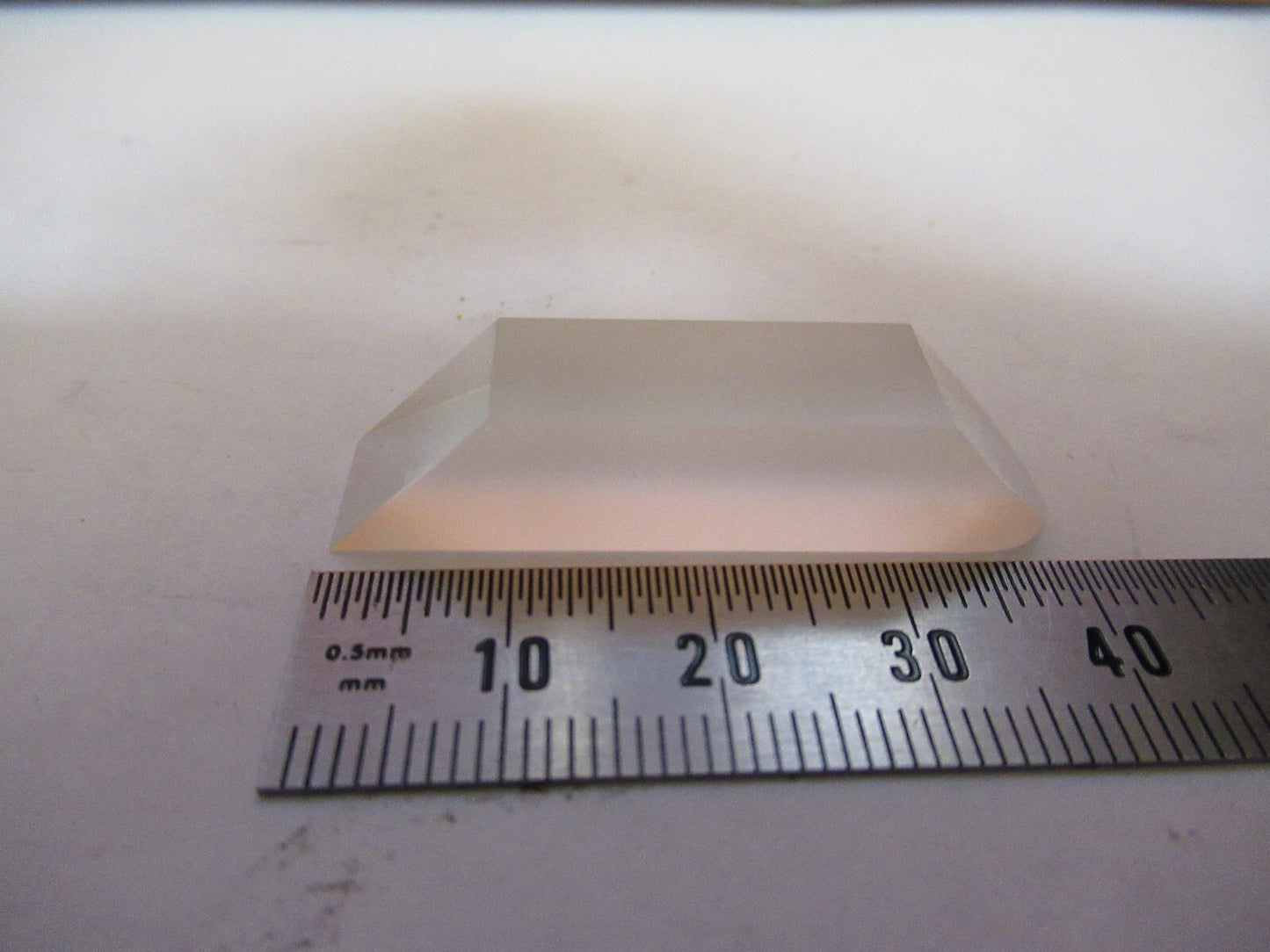 optical MINI glass PRISM MIL SPEC  laser optics as pictured  y3-a-16