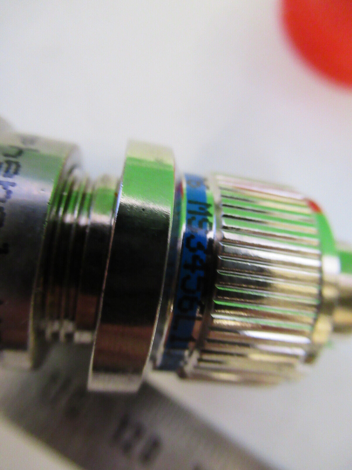 AMPHENOL CONNECTOR MS3456L10SL-4S DUAL PIN ACCELEROMETER AEROSPACE ITEM X7-A-34