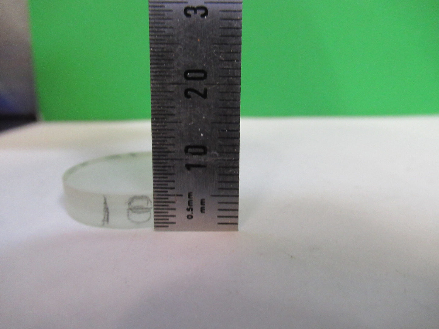 OPTICAL FILTER DIFFUSER FROSTED AND POLISHED SIDES OPTICS AS PICTURED X7-A-56