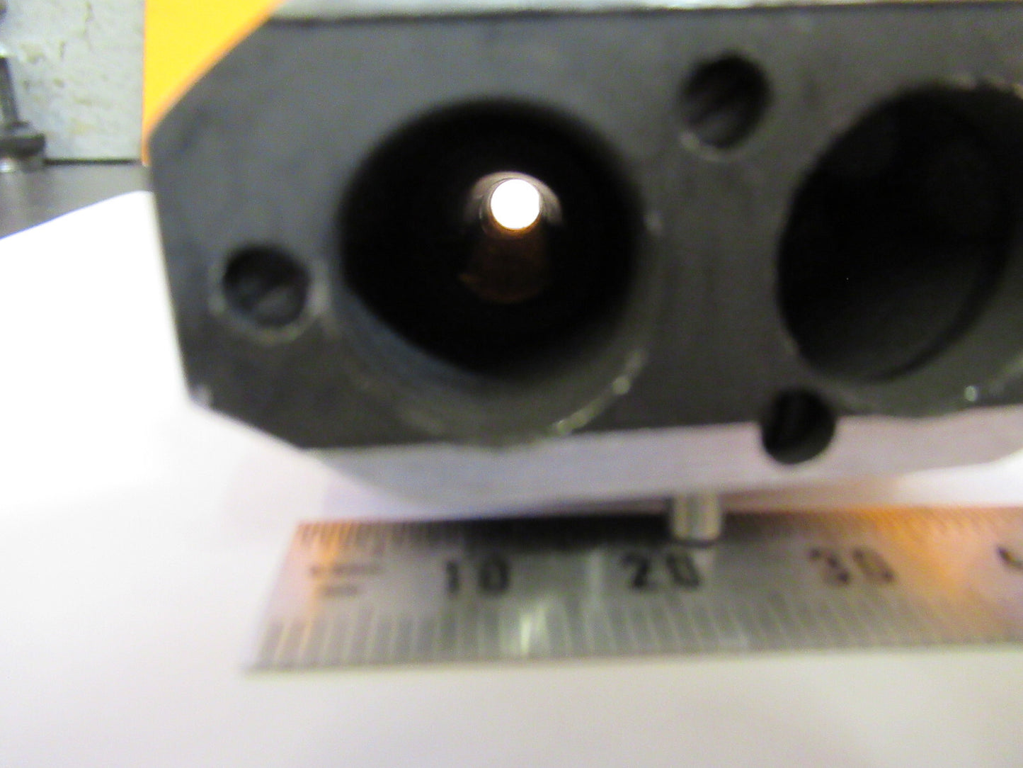 AMERICAN OPTICS AO OBJECTIVE 6X STEREO MICROSCOPE PART AS PICTURED &Y3-A-09