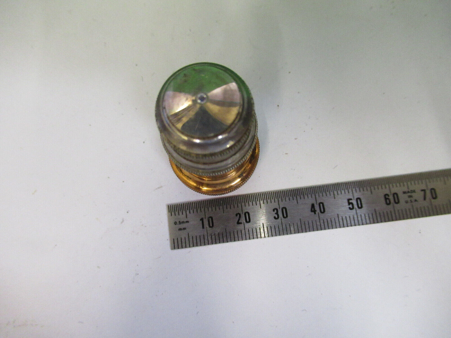 ANTIQUE LEITZ GERMANY OBJECTIVE 100X LENS MICROSCOPE PART AS PICTURED X5-A-28