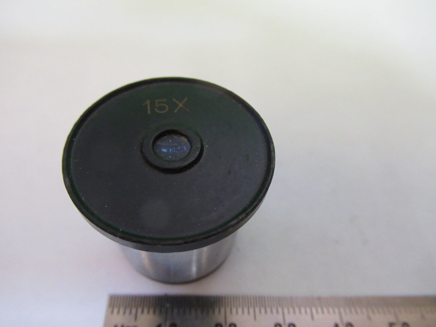 JAPAN 15X EYEPIECE LENS OCULAR MICROSCOPE PART as pictured X7-A-23