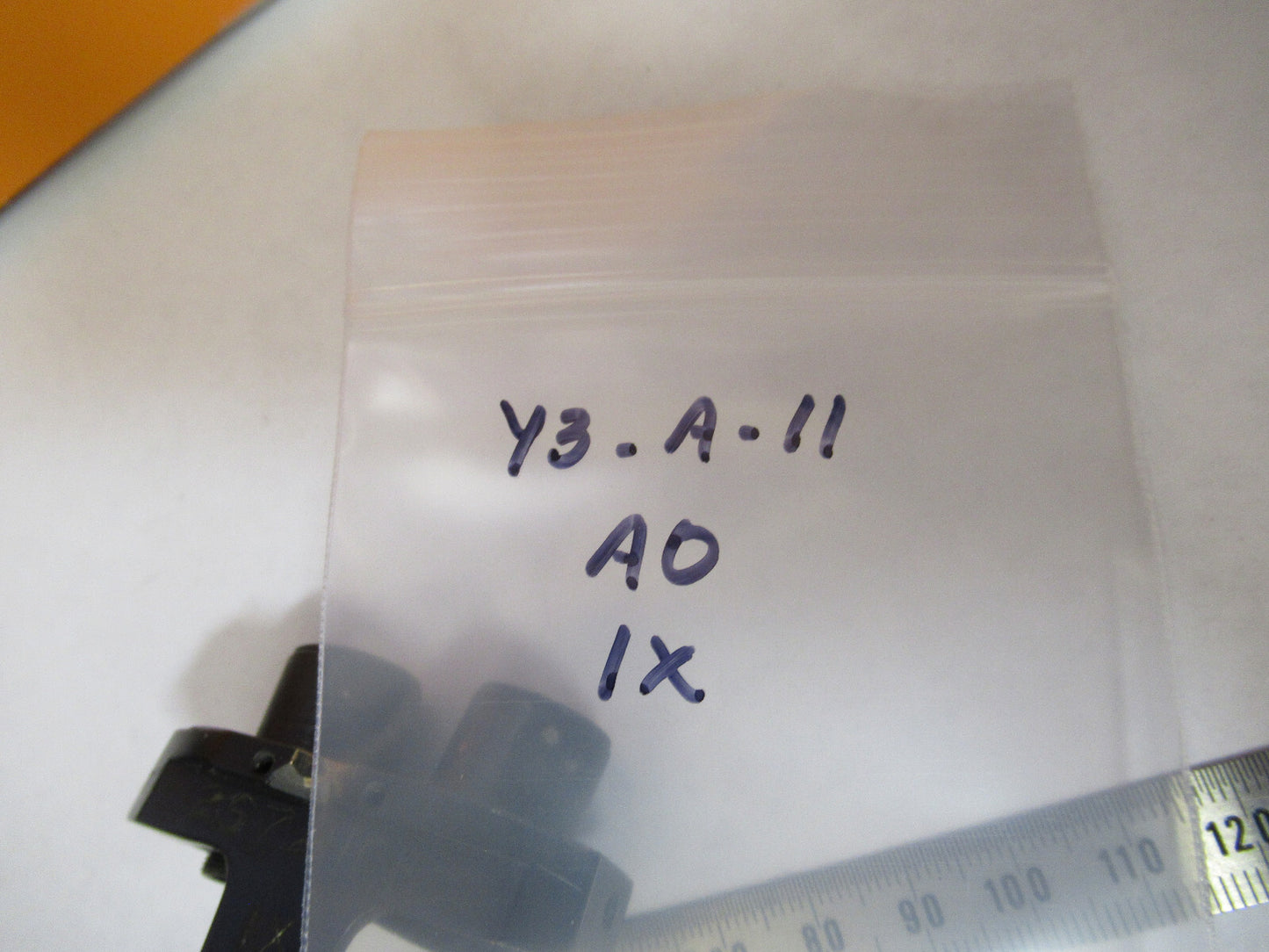 AMERICAN OPTICS AO OBJECTIVE 1X STEREO MICROSCOPE PART AS PICTURED &Y3-A-11